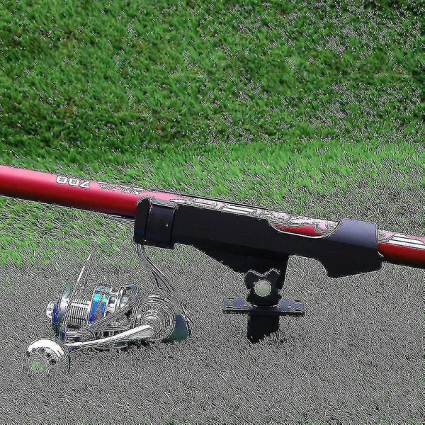 Fiske stang holder rack Bset Matel Rest Justerbar Fjernbar 360 Grader Kajakk Båt Støtteverktøy Tilbehør Stangbrakett