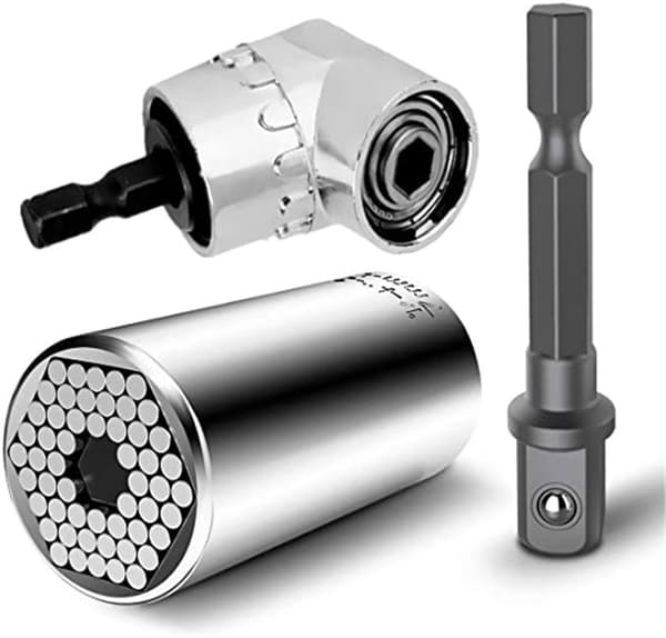 Multifunktionell 7mm-19mm Universal Ratschnyckel Metric