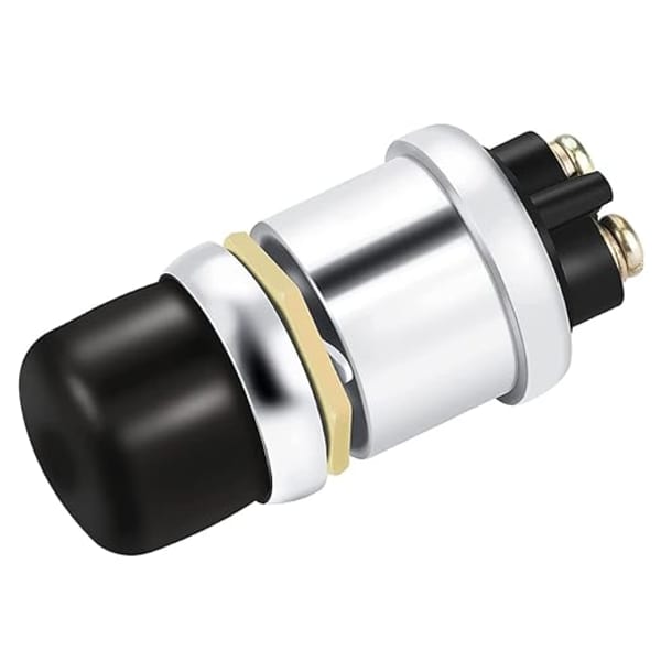 Motorstartknapp, Vattentät Momentan Startbrytare, 12V/24V