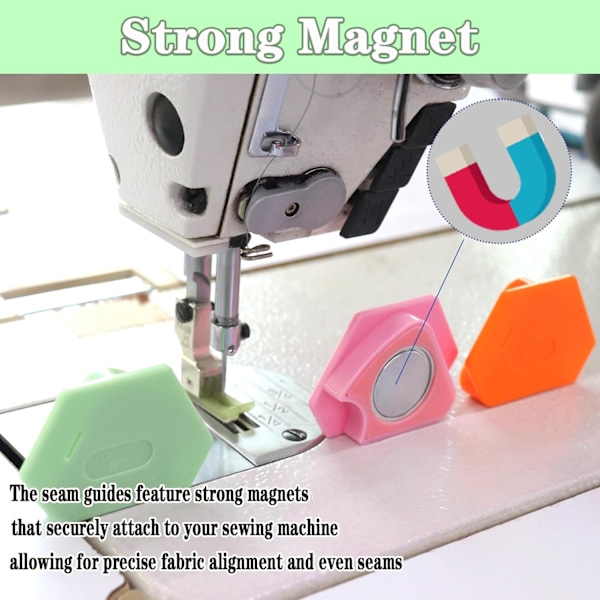 3 st Magnetisk Sömsmån för Symaskin