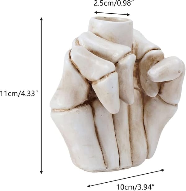 1 stk Finger Lysestake Midtfinger Telysholdere