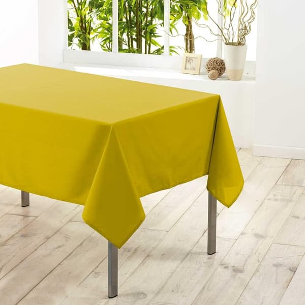 Rektangulär Duks (140 x 200 cm) Essentiel Honey, Polyester