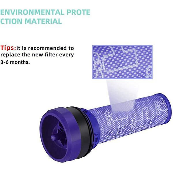 5 stk. vaskbare forfiltre, der er kompatible med Dyson Dc28c Dc33c Dc37 Dc39c Dc41c dele