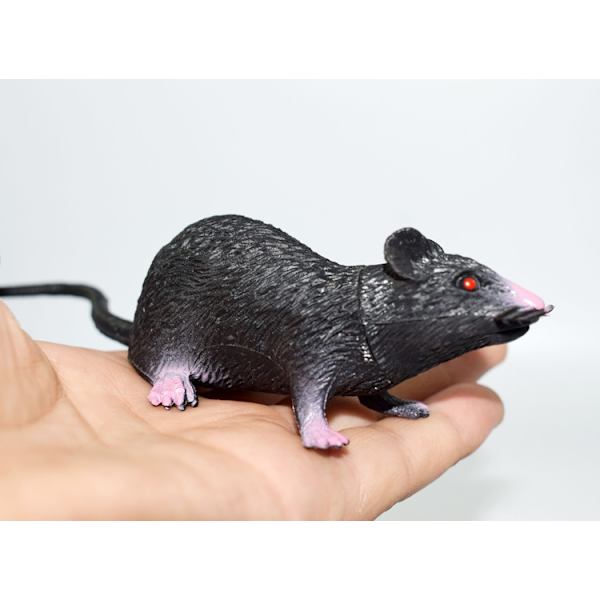 2 realistiske mus leker Halloween spøk props skummel