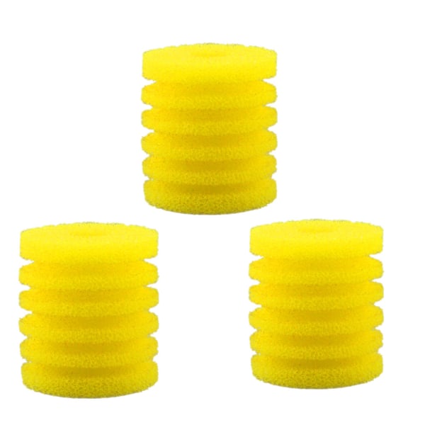 3 i 1 Filterutskiftingsbomullsfilterpatron Gul