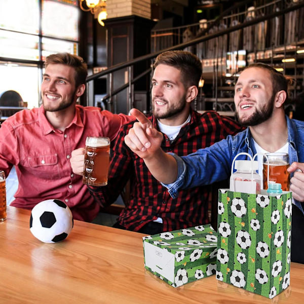 16 kpl jalkapallojuhlat paperikassit lahjakassit, jalkapallojuhlat
