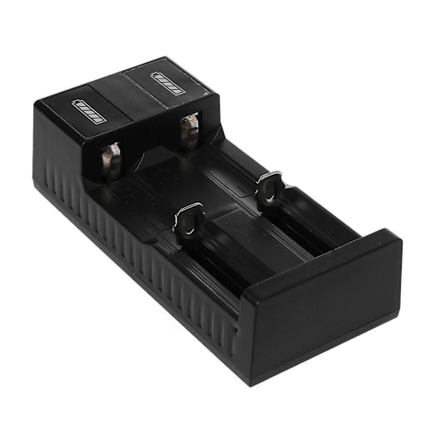 18650 2 Slots Oplader Usb Interface Uafhængig Li-ion Batteri Opladningsenhed
