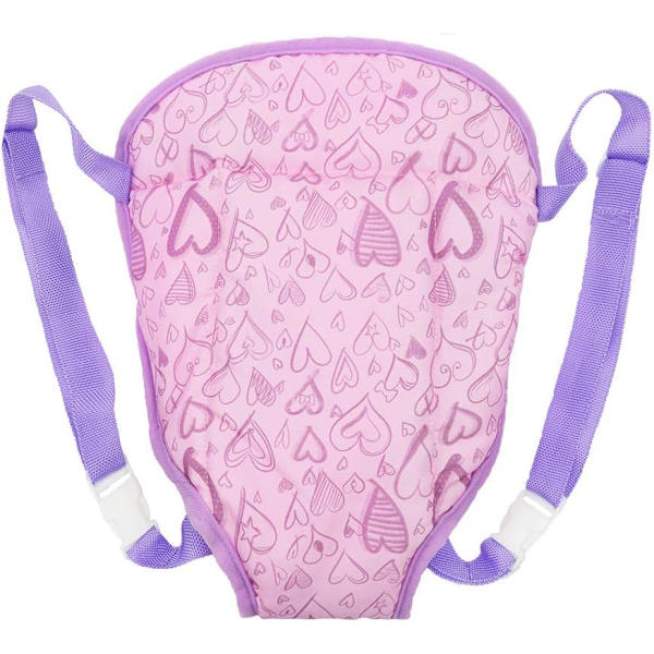 Babydocka Bärsele Ryggsäck Docktillbehör Fram och Bak Bärsele