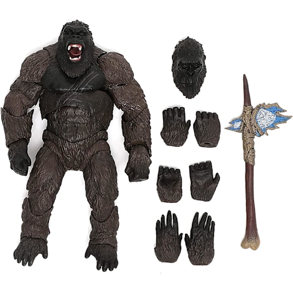 King Kong Actionfigur - King Kong Lekefigur - Godzilla VS. Kong Leke