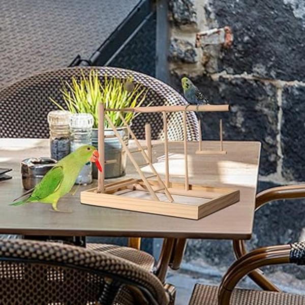 Lekplats för fåglar, papegojleksaker, papegojburtillbehör
