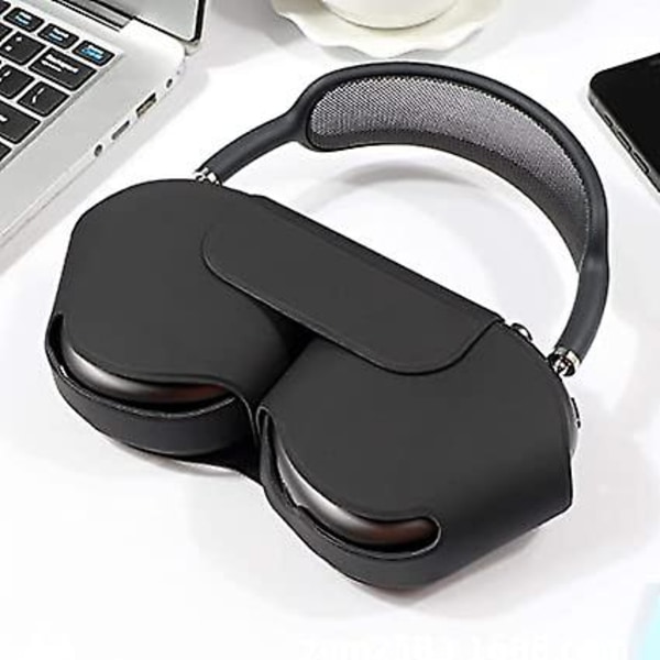 Resväska för hörlurar, skyddande väska för Airpods Max, Bluetooth-hörlurar, silikonfodral för Ai