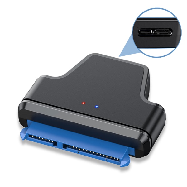 USB till sata-kontakt usb3.0sata hårddiskadapter