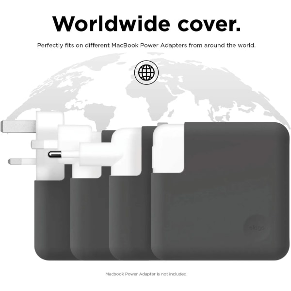 MacBook Pro Oplader Adapter Etui Kompatibel med 13-tommer MacBook