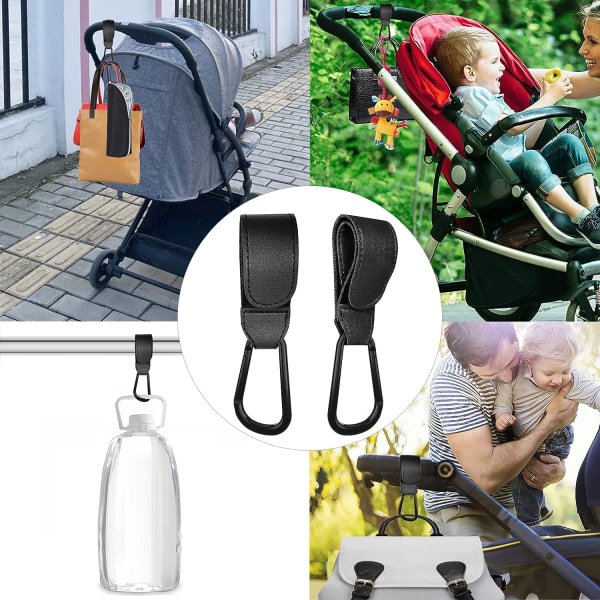Vagn krok [2 stycken], klämma för att hänga dina varor