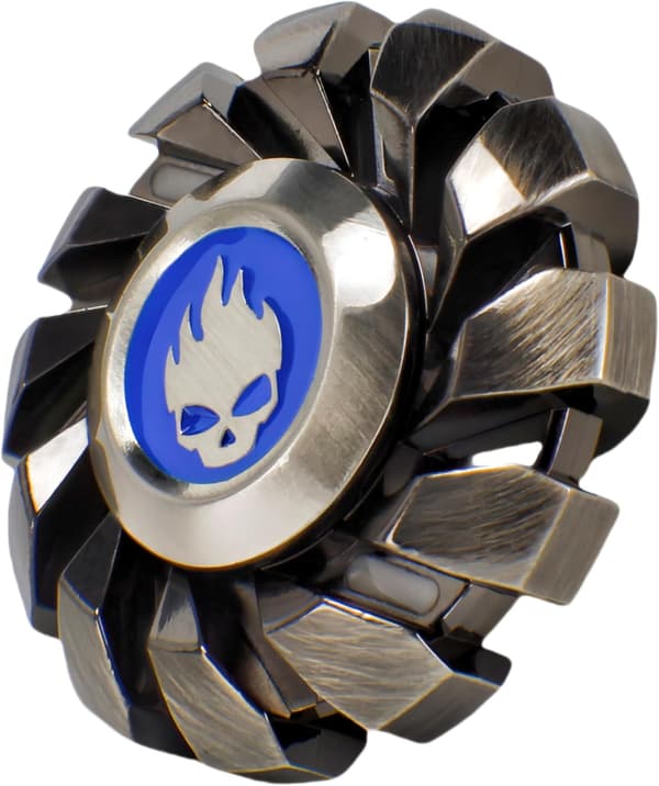 Fidget-spinnerit, metalliset fidget-lelut, hopeiset fidget-spinnerit lapsille