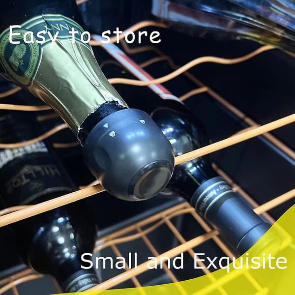 3 stk. Champagne Stopper, Leakproof Champagne Stoppers, Professiona