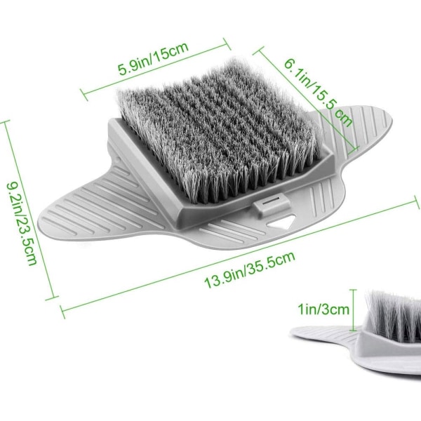 1 shower foot scrub cleaner massager foot massager shower brush,