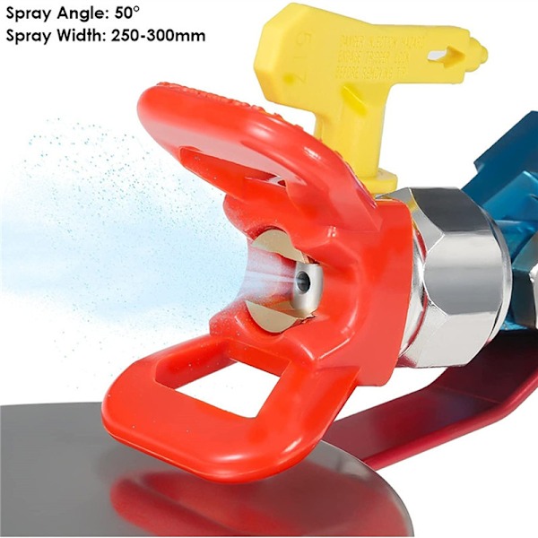 Högtrycks Airless Sprutspackel Maskin Deflektor (Deflektor (Munstycke Ingår) + 20cm Förlängningsstång) Sprutpistol Di