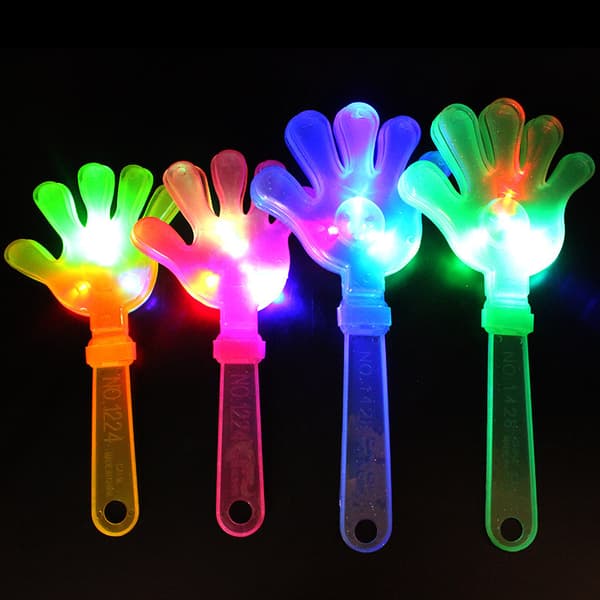 Mini Håndklapper, Blinkende LED Klapper Klappende Håndklapper