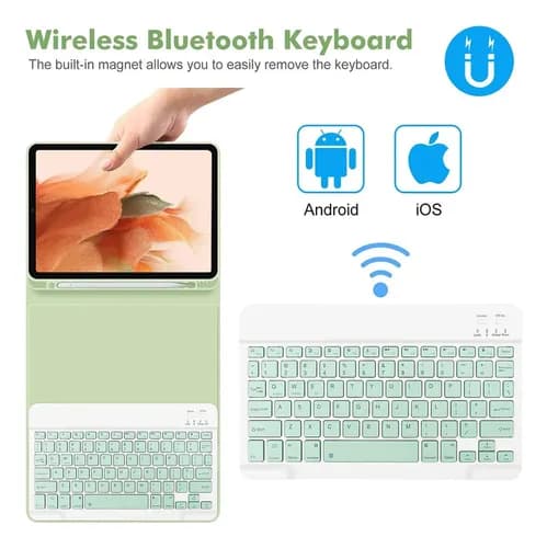 Tastatur- og museetui til Samsung Galaxy Tab A9 8,7 tommer