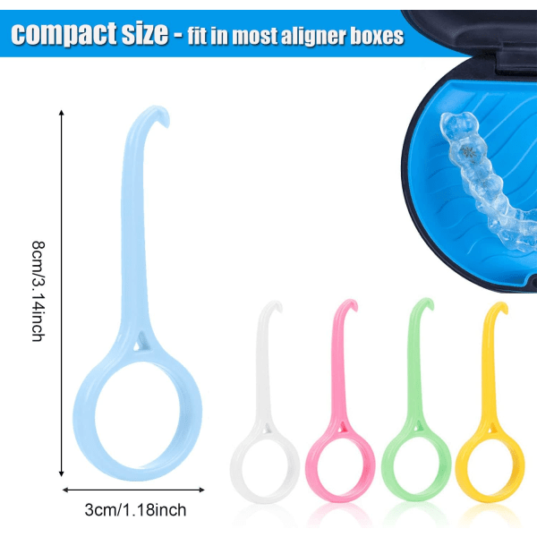 5PCS invisible orthodontic device disassembly tool, invisible