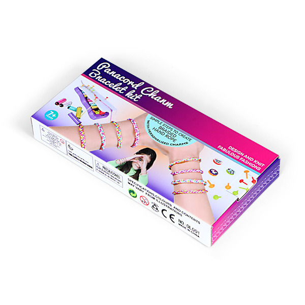 DIY Hand Rope Weaving Set, Elastic Bracelet Making Set