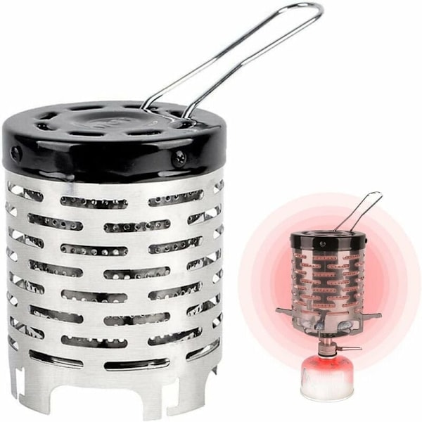 Mini-retkeilykaasuliesi ulkoilmaan, retkeilylämmitin, minikokoinen kannettava