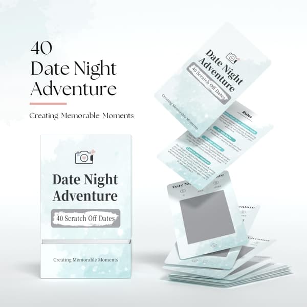 40 dateidéer til par - Unikke skrabelodder til date night