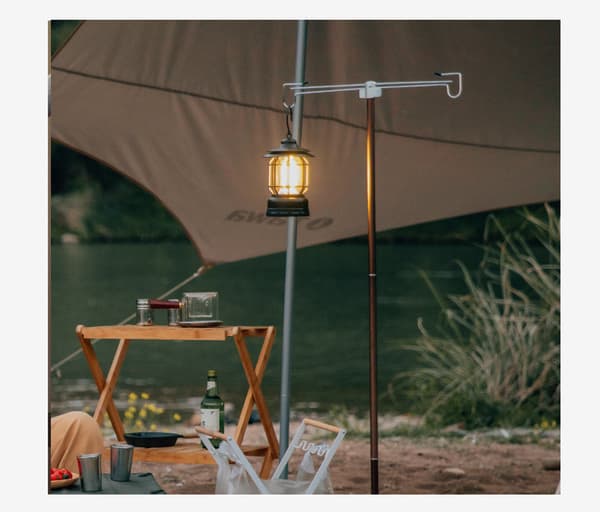 Udendørs Retro Campinglys - Atmosfæriske Hængende Lys Telte