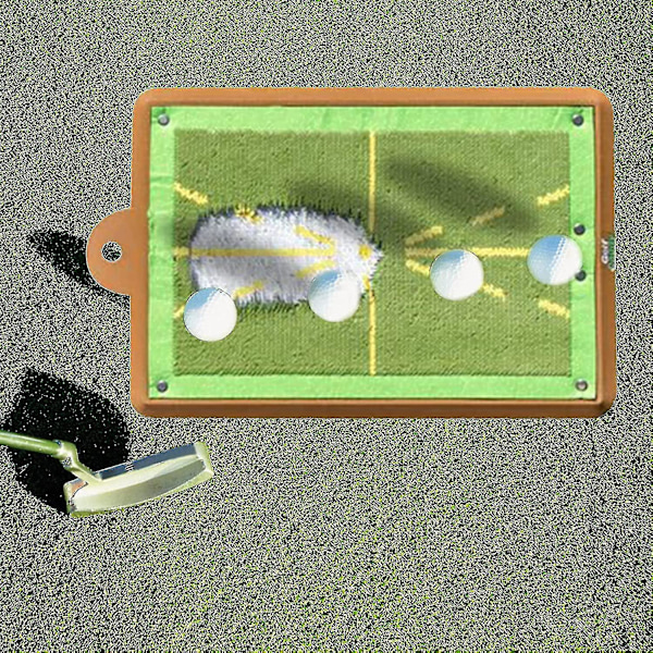 Golf Træningsmåtte til Svingdetektering Batting, Premium Golf Impact Måtte, Path Feedback Golf Træningsmåtter
