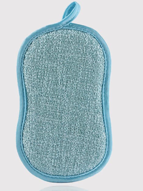 4 St Reusable Tvättsvampar i Mikrofiber för Skrapning