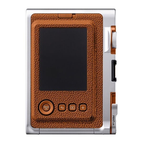 Sofotografiapparat - Fujifilm - Instax Mini Evo - Färg brun - Bluetooth - Inbyggd blixt kastanj