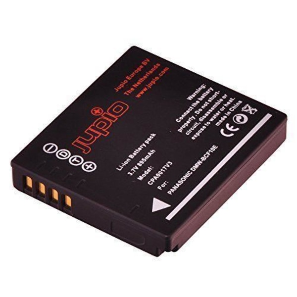 Jupio CPA0017V3 Batteri til Panasonic DMW-BCF10E/CGA-S106E Sort