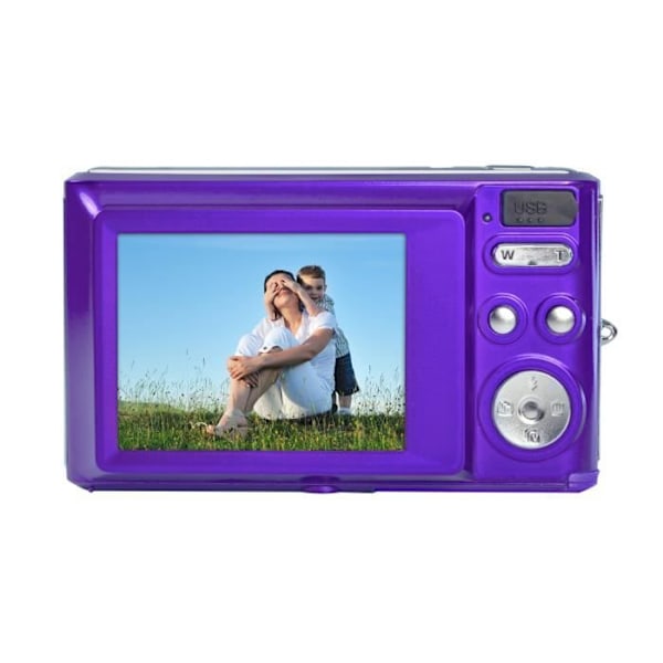 AGFA PHOTO Realishot DC5200 - Kompakti Digitaalinen Kamera (21 MP, 2.4’’ LCD, 8x Digizoom, Litiumakku) Violetti
