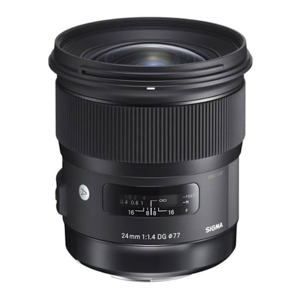 Sigma 24mm f/1.4 ART objektiv til Nikon - Maksimal blænde F1.4 - Maksimal skarphed - Blød bokeh