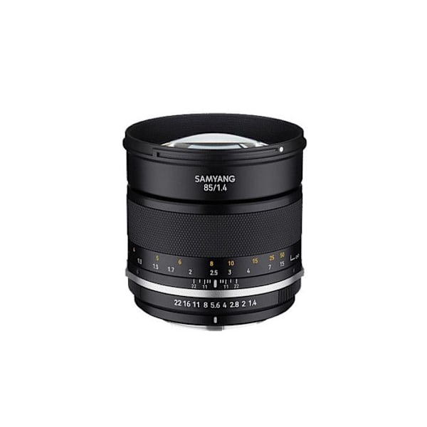 Mål - Samyang - MF 1,4/85 MK2 MFT - Bländare 1,4 - Teleobjektiv - Micro Four Thirds Svart