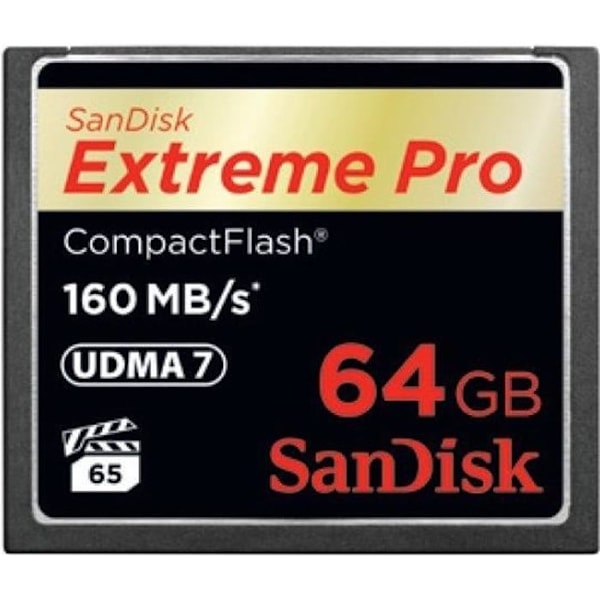 Sandisk CompactFlash-kortti SDCFXPS-064G-X46
