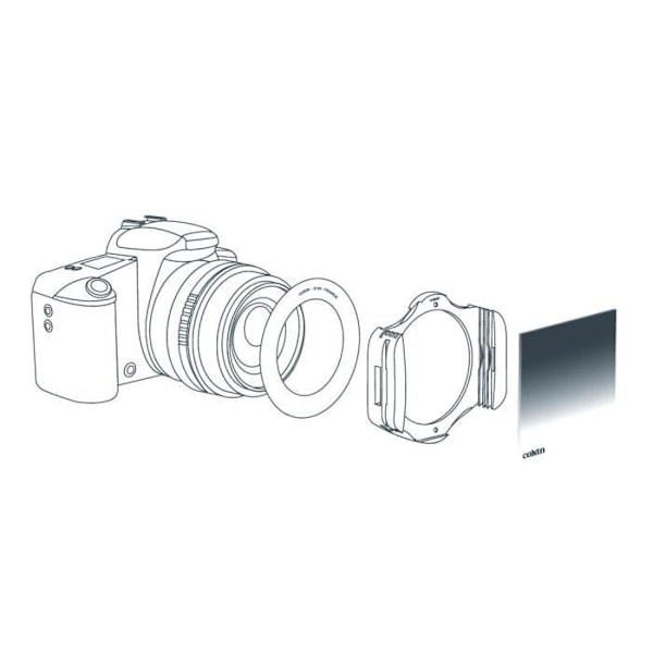 Cokin neutral densitetsgradientfilter GND2.5 A120 6