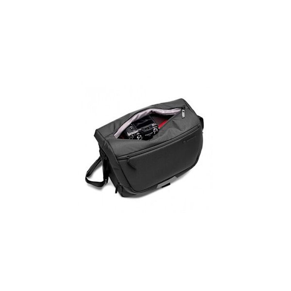 Olkalaukku - MANFROTTO - XS III - Kestävä vedelle - Säädettävät lokeroita - Sateensuoja sort