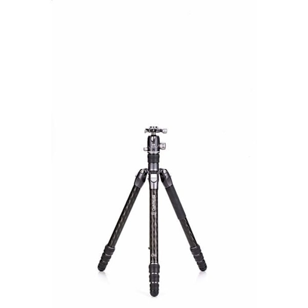 Benro Monopod Rhino Carbon Fiber Three Series med VX30 kulhuvud, 4 bensektioner, vridbenslås, vadderad bärväska