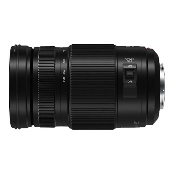Panasonic Lumix 100-300mm F4.0-5.6 | Teleobjektiv H-FSA100300E (Ultra kraftfull, stabiliserad, tropiskiserad, motsv. 35mm: 200-600mm)
