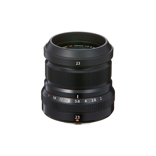 Fujifilm XF 23mm F/2 R WR objektiv med fast fokus SVART