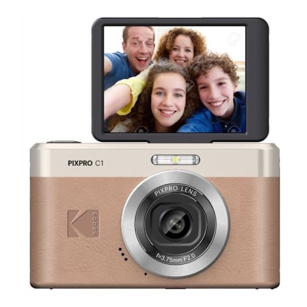 Digikamera - Kodak - Pixpro C1 - 13MP - 4X zoom - 2,8 tuuman LCD-näyttö