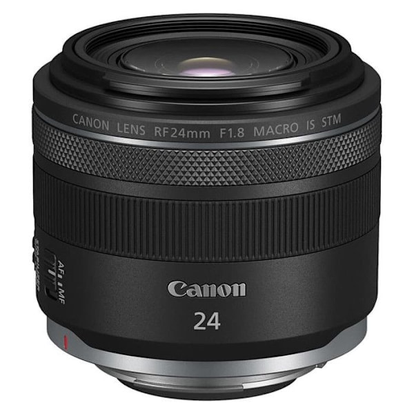 Canon för hybridobjektiv rf 24mm f1.8 macro is stm