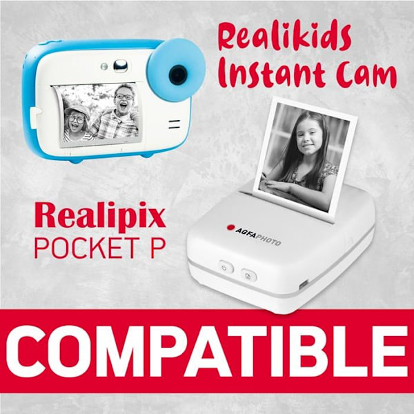 Papir til Sofortbilleder Agfaphoto Parier termisk til RealKids - 3 Ruller