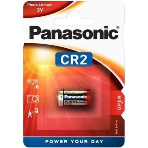 CR-2 lithium fotobatteri, 3V - 1 stk