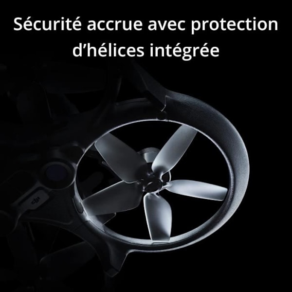 Drone DJI Avata Fly Smart Combo - 4K 50ips og 60ips - Sort Svart