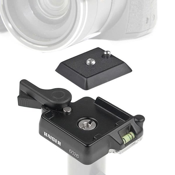 Kaiser Fototechnik 6026 - Musta - Korkeus 1,8 cm