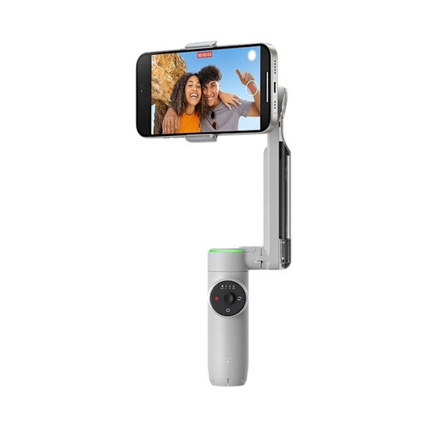 Gimbal - INSTA360 - Flow 2 Pro - Harmaa - Yhteensopiva Apple DockKit - 3-akselinen vakaus