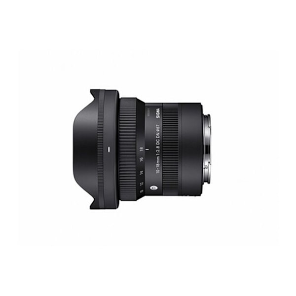 Zoomobjektiv Sigma Hybrid Optik 10-18mm F2.8 DC DN Contemporary til Sony E-fatning Sort